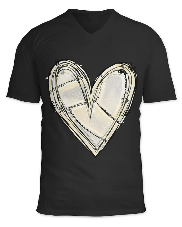 Unisex Jersey SS V-Neck T-Shirt
