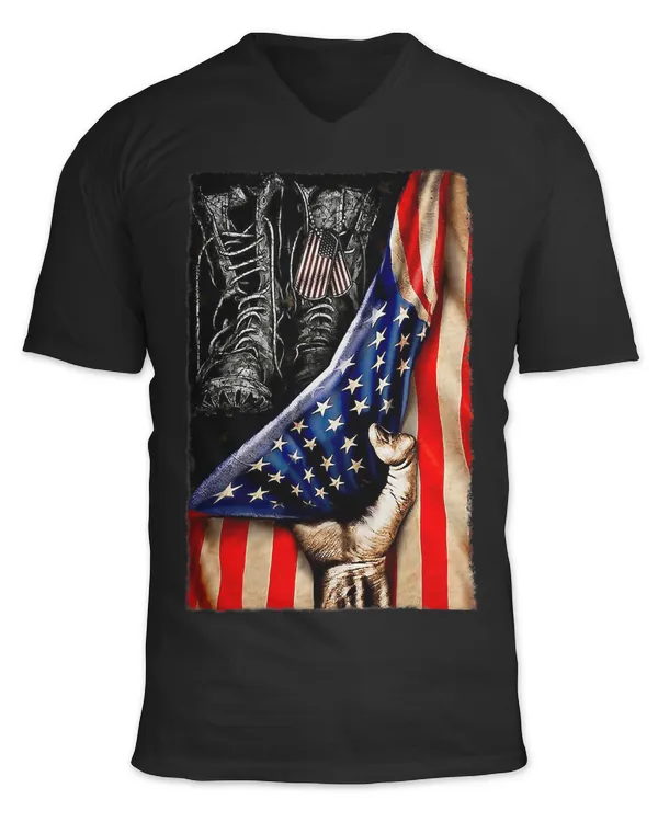 Unisex Jersey SS V-Neck T-Shirt