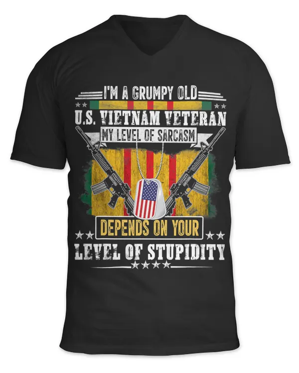 Unisex Jersey SS V-Neck T-Shirt