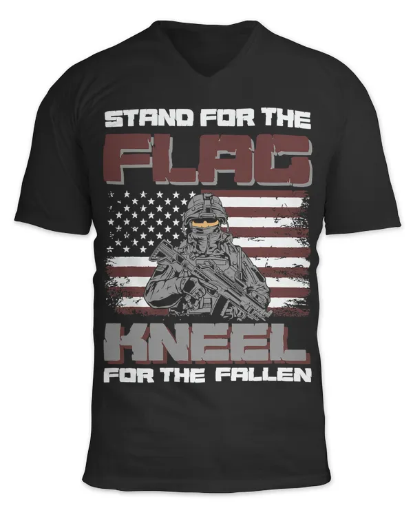 Unisex Jersey SS V-Neck T-Shirt