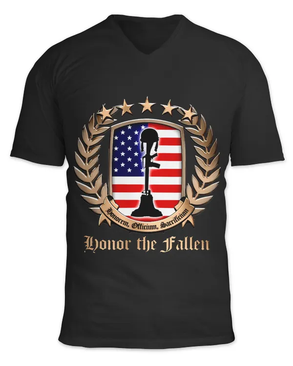 Unisex Jersey SS V-Neck T-Shirt