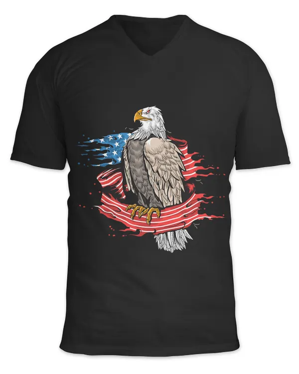 Unisex Jersey SS V-Neck T-Shirt