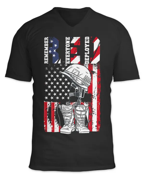 Unisex Jersey SS V-Neck T-Shirt