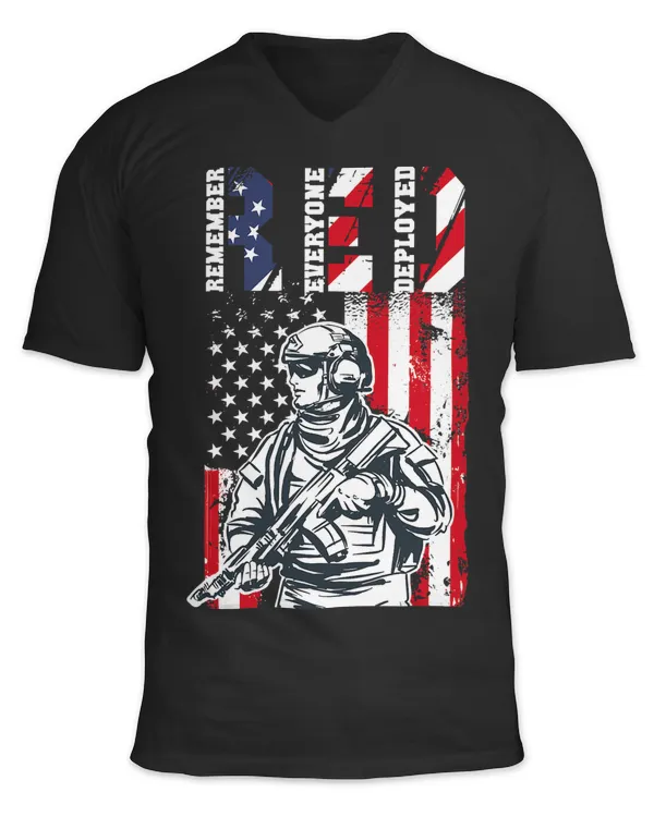 Unisex Jersey SS V-Neck T-Shirt