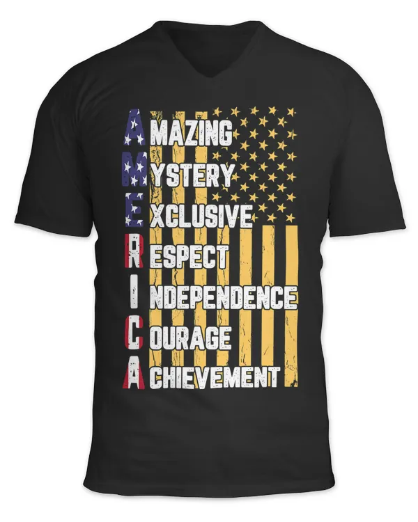 Unisex Jersey SS V-Neck T-Shirt