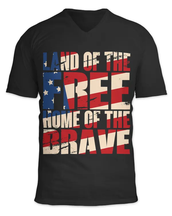 Unisex Jersey SS V-Neck T-Shirt