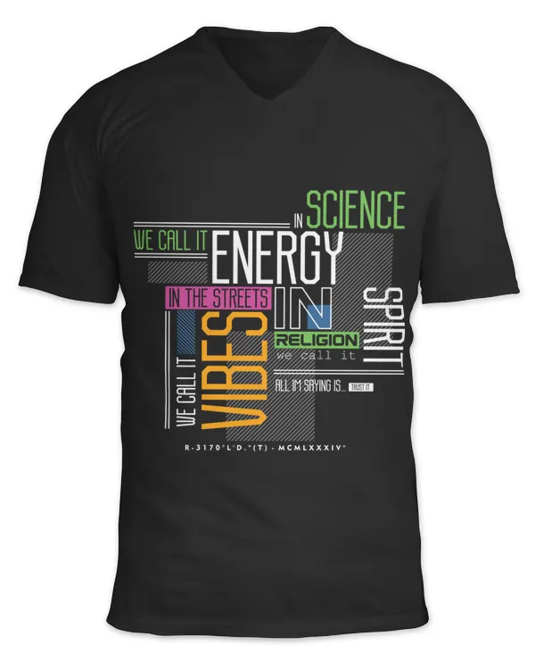 Unisex Jersey SS V-Neck T-Shirt