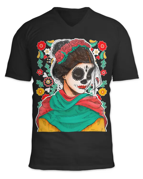 Unisex Jersey SS V-Neck T-Shirt