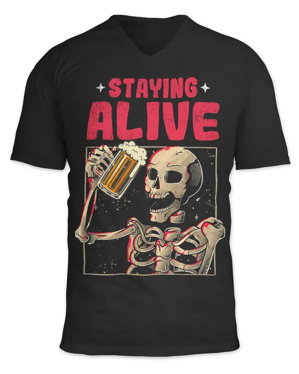 Unisex Jersey SS V-Neck T-Shirt