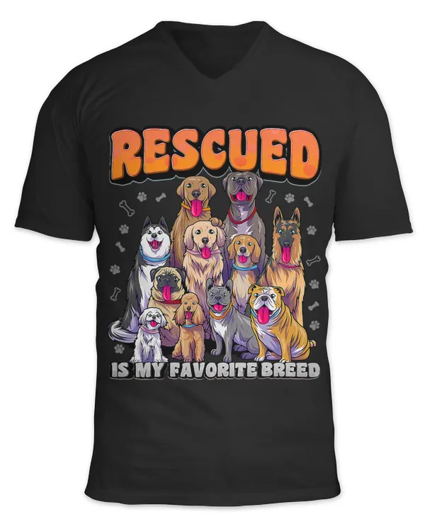 Unisex Jersey SS V-Neck T-Shirt