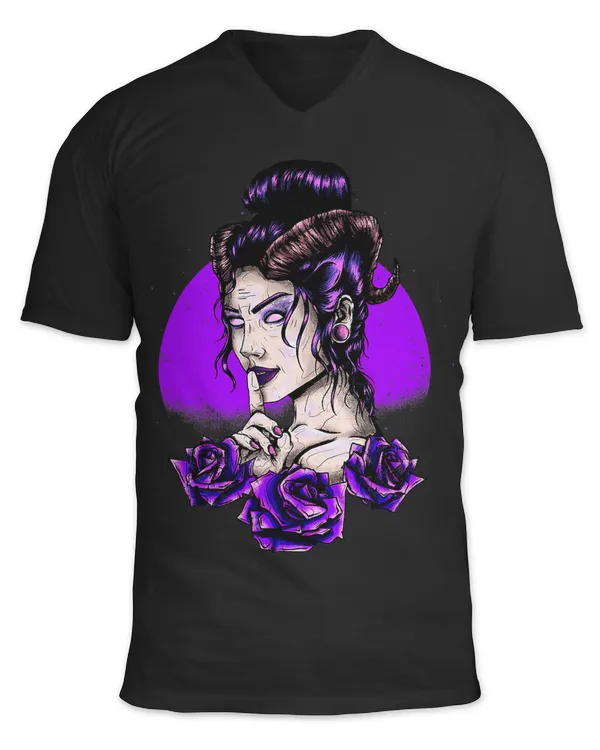 Unisex Jersey SS V-Neck T-Shirt