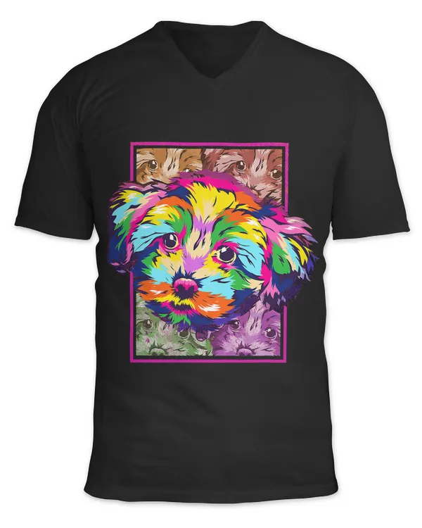 Unisex Jersey SS V-Neck T-Shirt