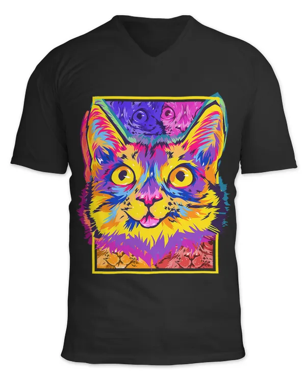 Unisex Jersey SS V-Neck T-Shirt