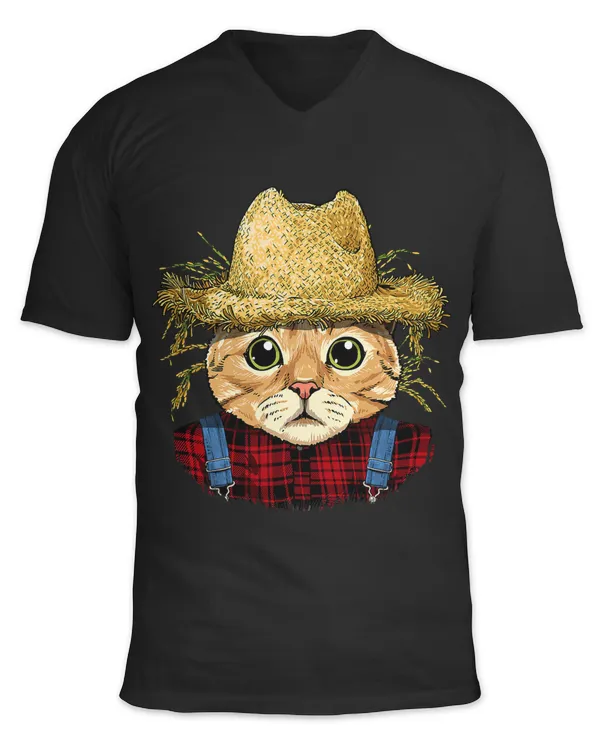 Unisex Jersey SS V-Neck T-Shirt