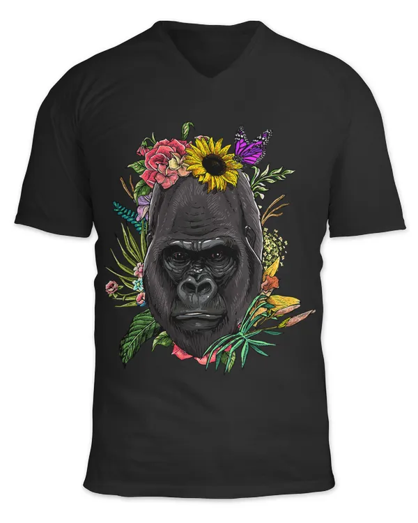 Unisex Jersey SS V-Neck T-Shirt
