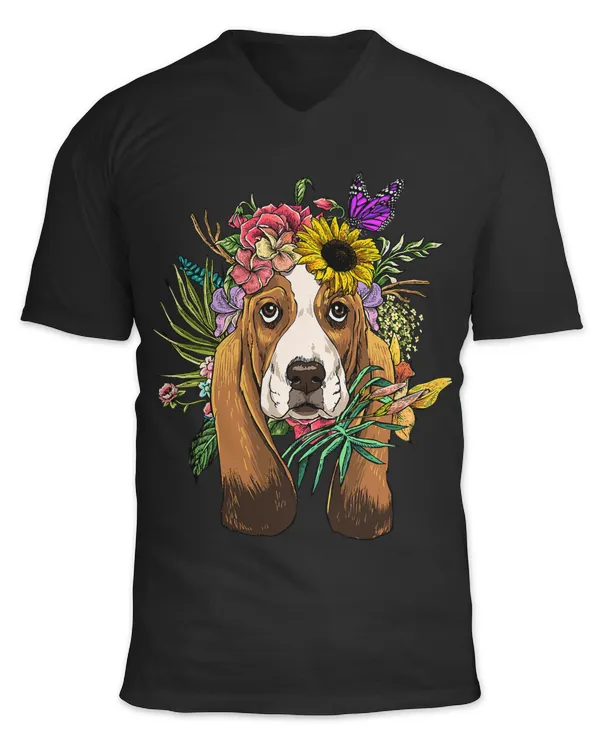 Unisex Jersey SS V-Neck T-Shirt