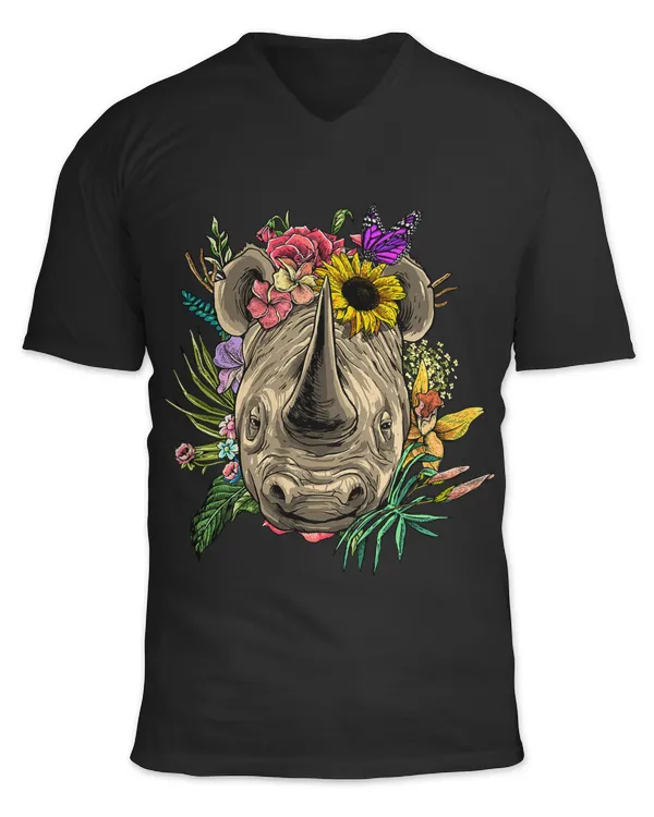 Unisex Jersey SS V-Neck T-Shirt