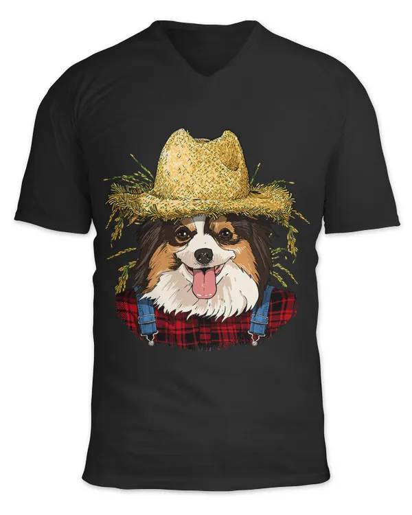 Unisex Jersey SS V-Neck T-Shirt
