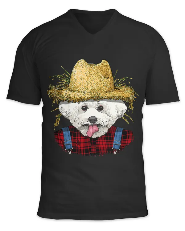 Unisex Jersey SS V-Neck T-Shirt