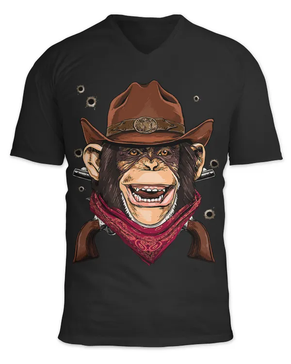 Unisex Jersey SS V-Neck T-Shirt