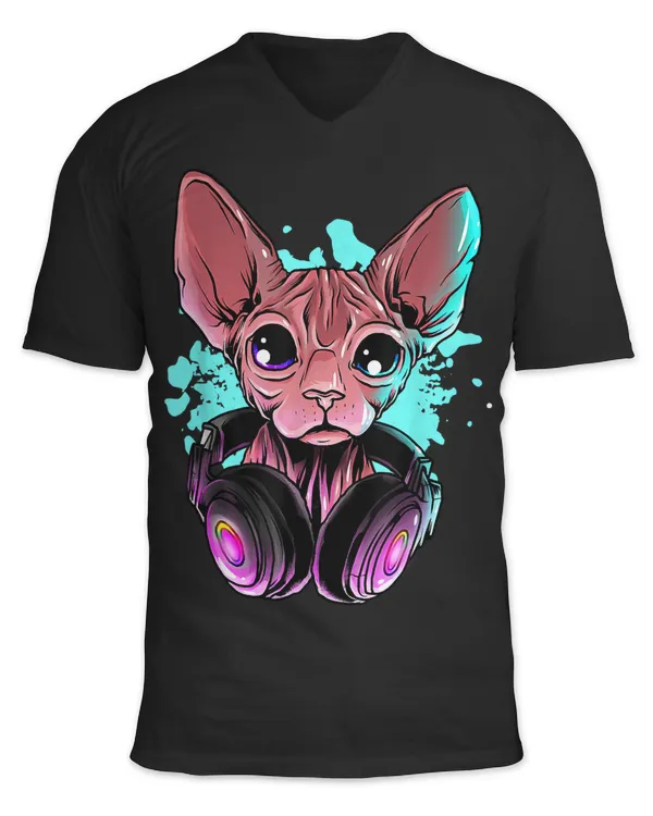 Unisex Jersey SS V-Neck T-Shirt