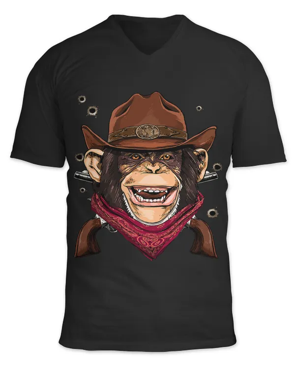 Unisex Jersey SS V-Neck T-Shirt