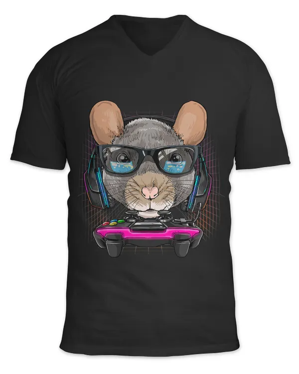 Unisex Jersey SS V-Neck T-Shirt