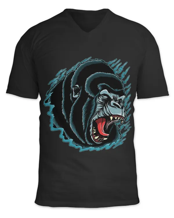 Unisex Jersey SS V-Neck T-Shirt