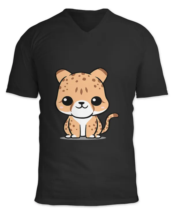 Unisex Jersey SS V-Neck T-Shirt