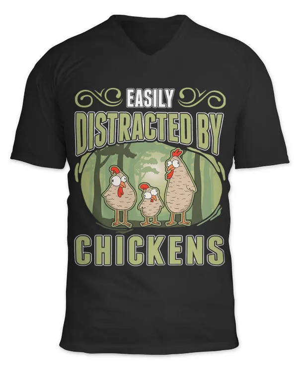 Unisex Jersey SS V-Neck T-Shirt
