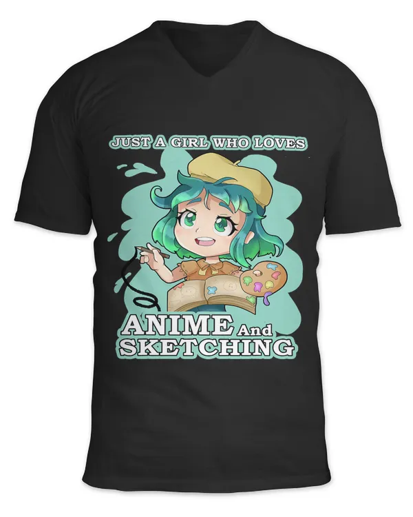 Unisex Jersey SS V-Neck T-Shirt