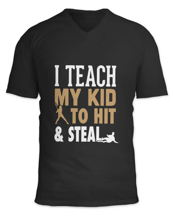 Unisex Jersey SS V-Neck T-Shirt