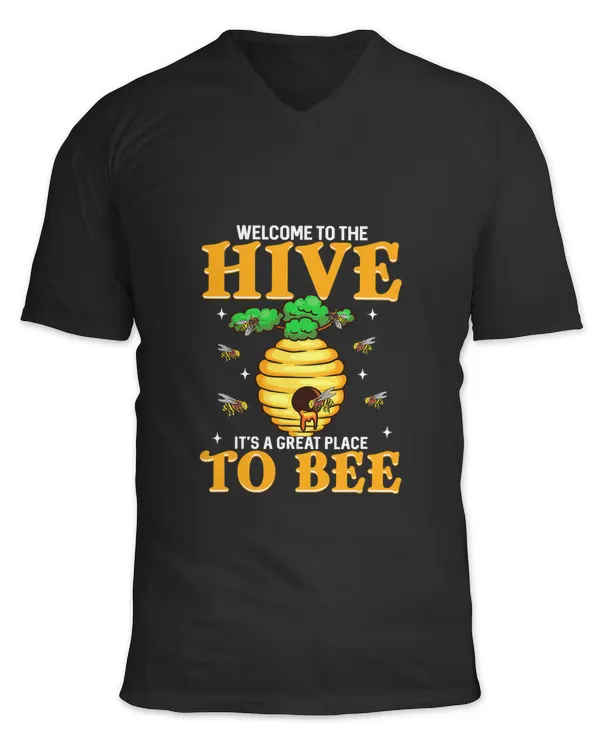 Unisex Jersey SS V-Neck T-Shirt