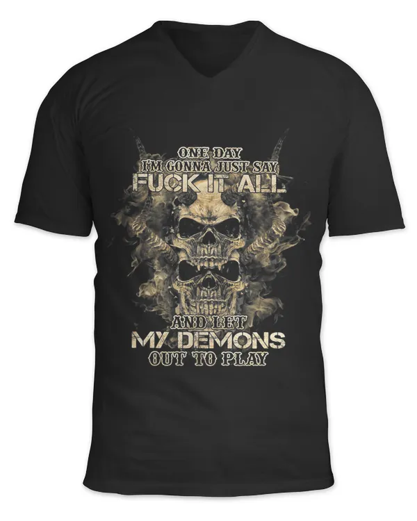 Unisex Jersey SS V-Neck T-Shirt