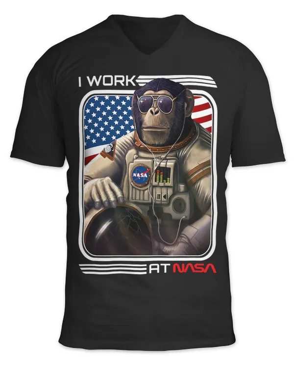 Unisex Jersey SS V-Neck T-Shirt