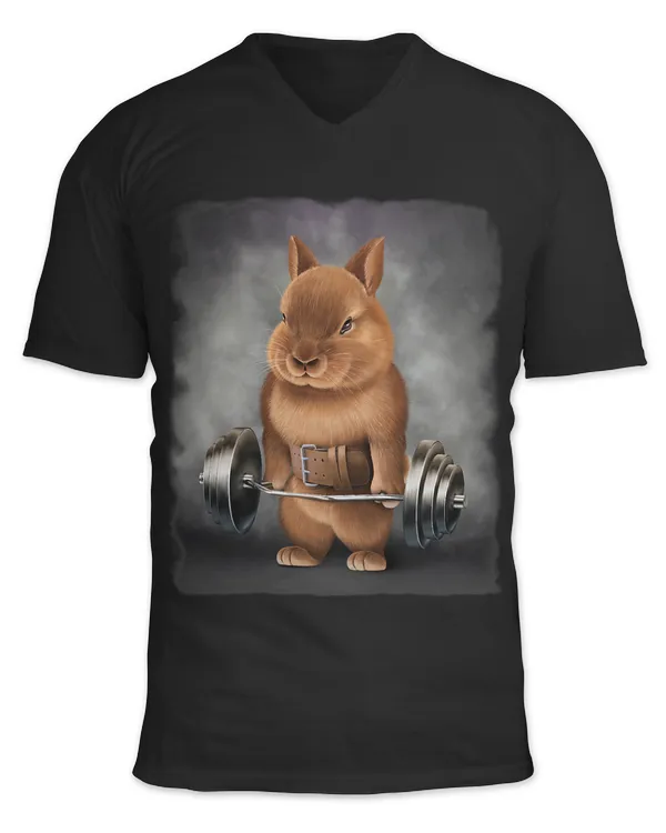 Unisex Jersey SS V-Neck T-Shirt