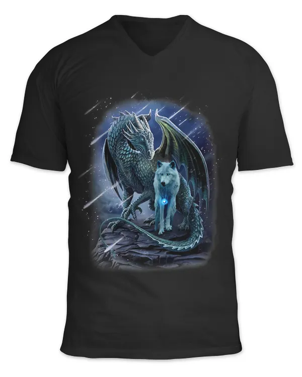 Unisex Jersey SS V-Neck T-Shirt