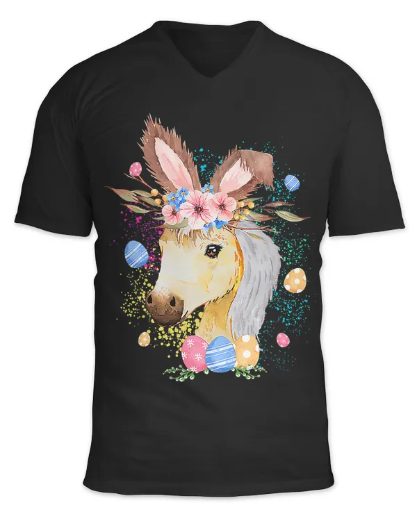Unisex Jersey SS V-Neck T-Shirt