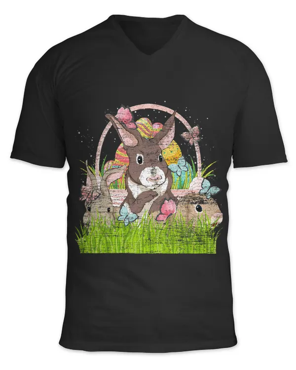 Unisex Jersey SS V-Neck T-Shirt