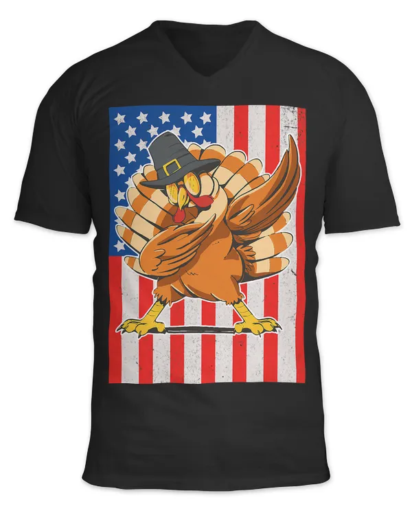 Unisex Jersey SS V-Neck T-Shirt