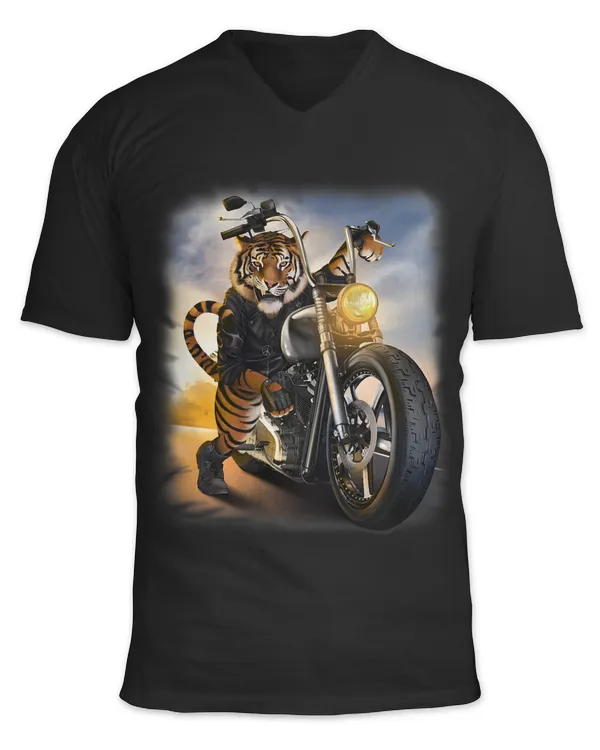 Unisex Jersey SS V-Neck T-Shirt