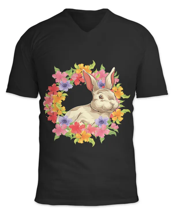 Unisex Jersey SS V-Neck T-Shirt
