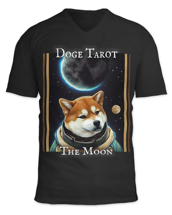 Doge Tarot The Moon Shiba Inu Dogecoin HODL Space Witch 118