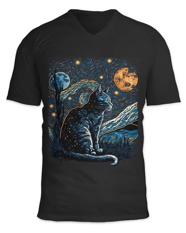 Unisex Jersey SS V-Neck T-Shirt