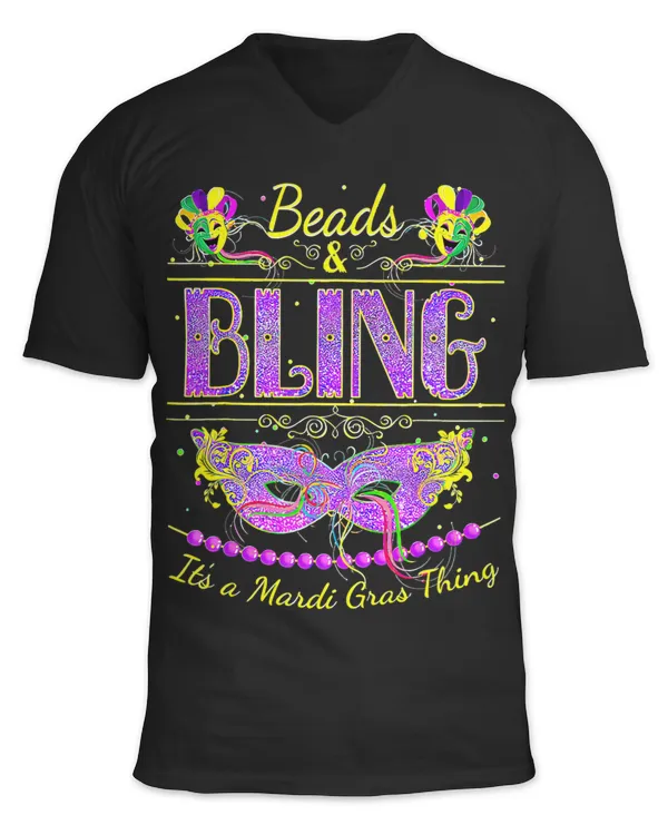 Unisex Jersey SS V-Neck T-Shirt