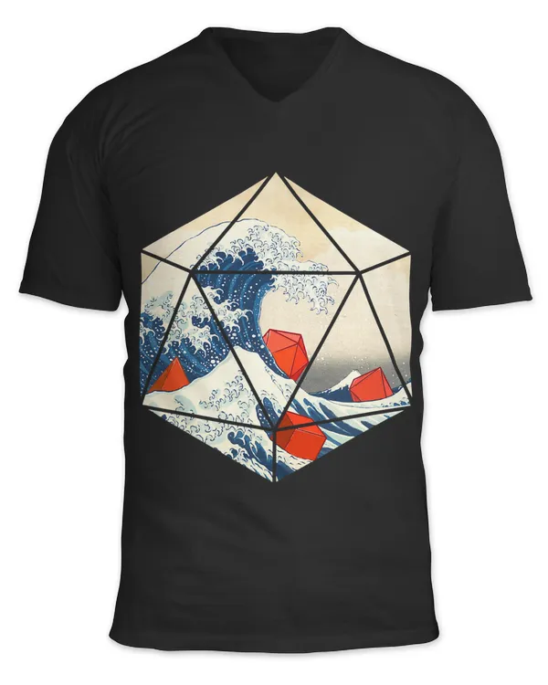 Unisex Jersey SS V-Neck T-Shirt