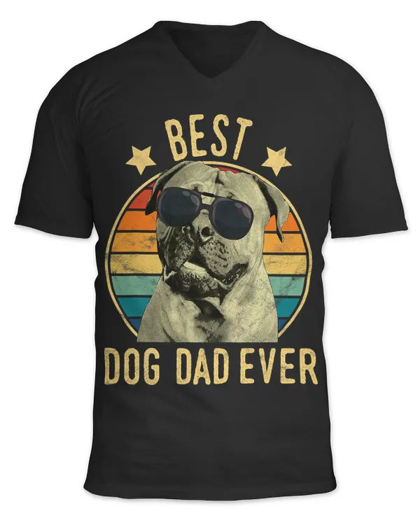 Mens Best Dog Dad Ever Boerboel Fathers Day Gift