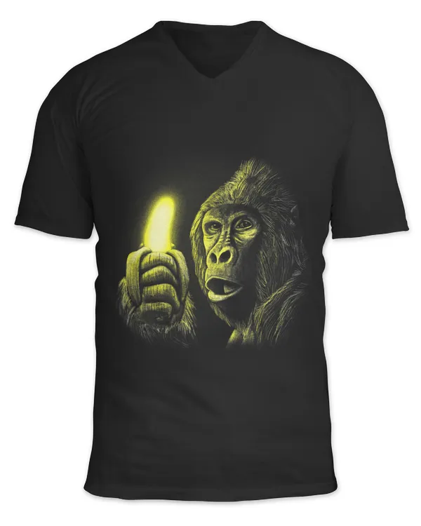 Unisex Jersey SS V-Neck T-Shirt