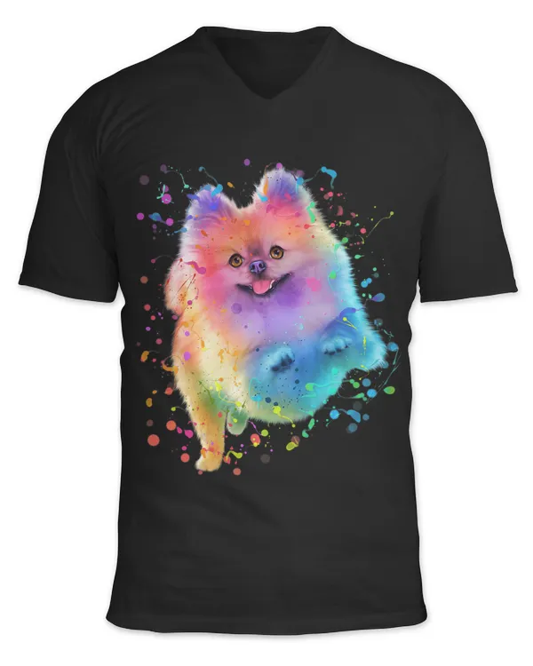 Unisex Jersey SS V-Neck T-Shirt