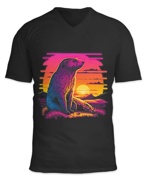 Unisex Jersey SS V-Neck T-Shirt